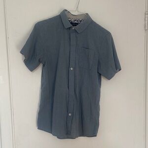 Men's Blue Short Sleeve Shirt